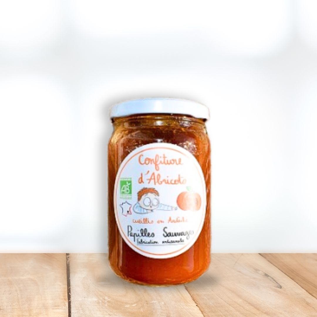 Confiture d'abricots BIO