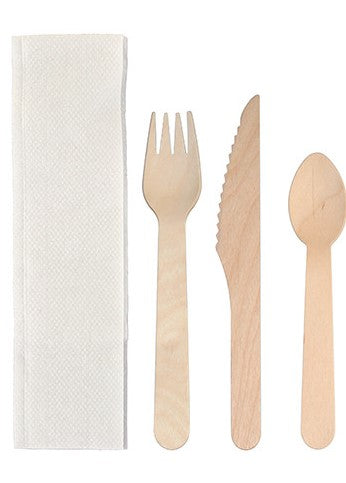 Kit couverts en bois